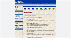 Desktop Screenshot of ik3qar.it